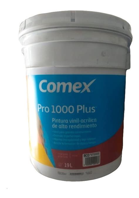 pintura comex precio cubeta.